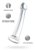 Нереалистичный фаллоимитатор Jelly Dildo S Toyfa Basic прозрачный 15,5 см