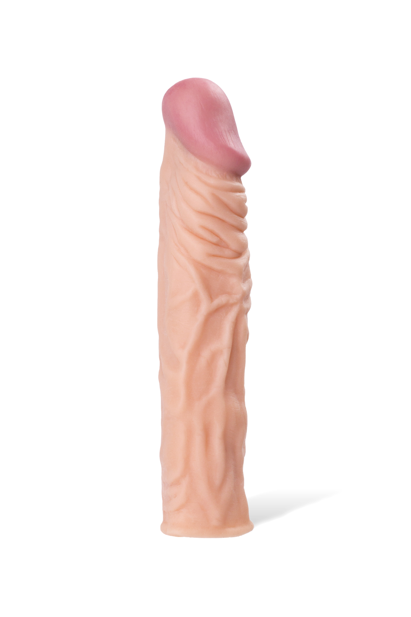 Насадка на пенис Toyfa A-Toys SoftSkin телесная 19,5 см