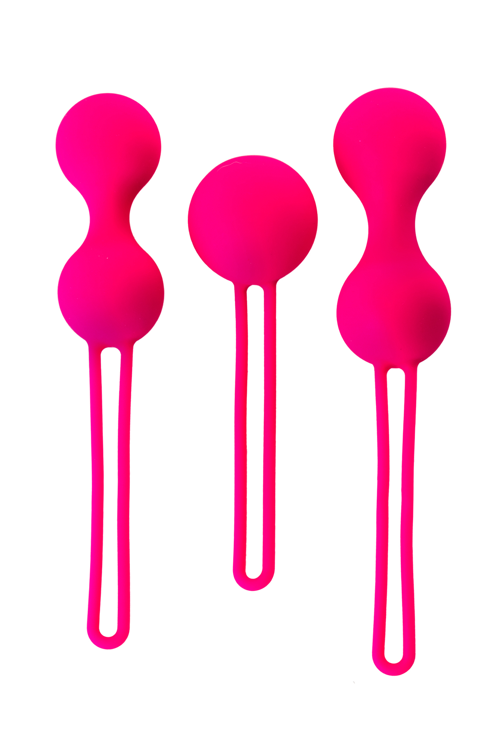 Силиконовые вагинальные шарики A-Toys by Toyfa Redvil розовые 16,5 см