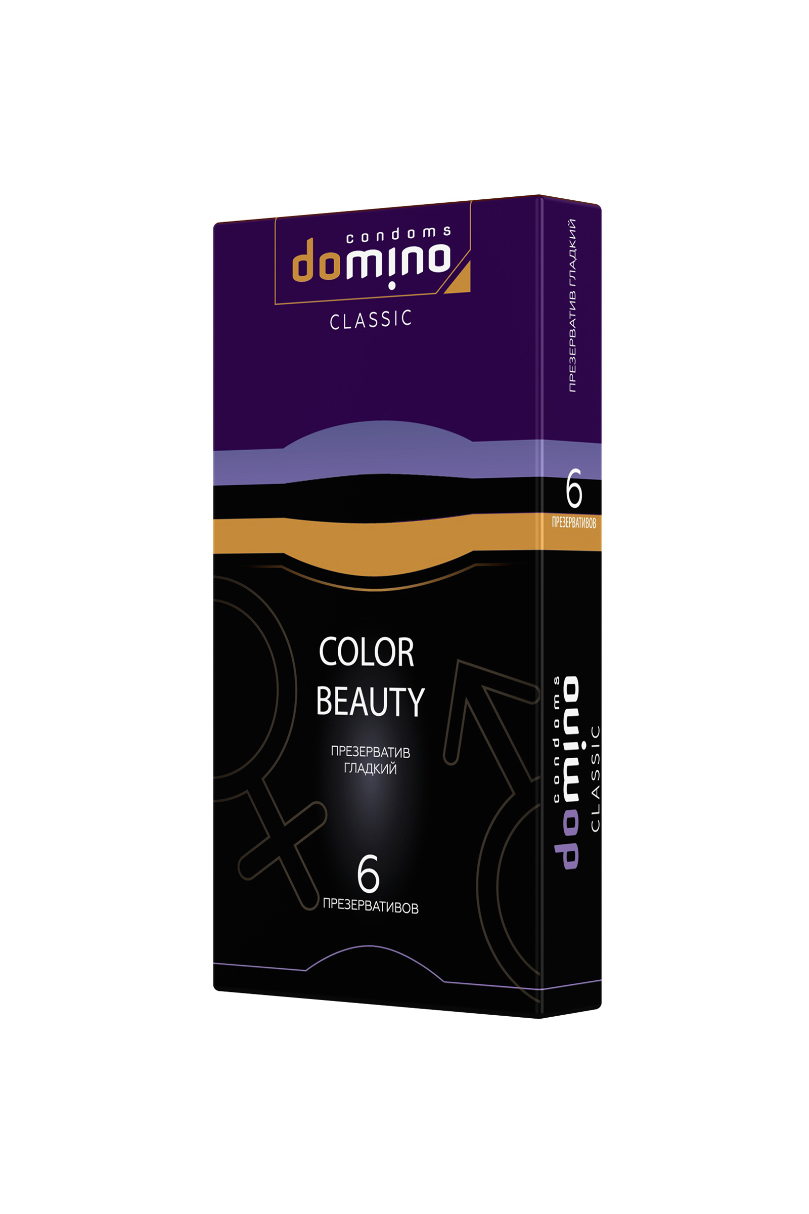 Презервативы Domino Classic Colour Beauty 18 см 6 шт
