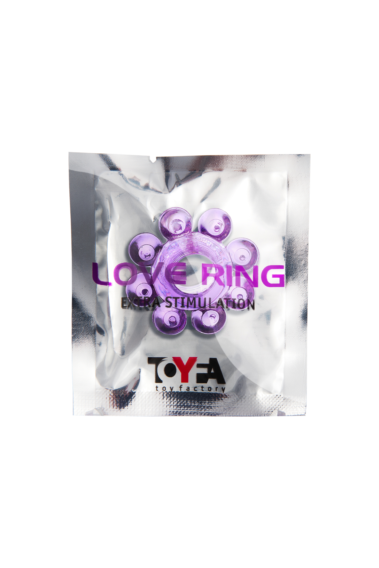 Эрекционное кольцо на пенис Toyfa 818001-4 фиолетовое