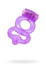 Виброкольцо Toyfa 818037-4 фиолетовое