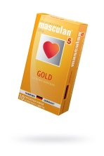 Презервативы Masculan 5 Ultra Gold 19 см 10 шт