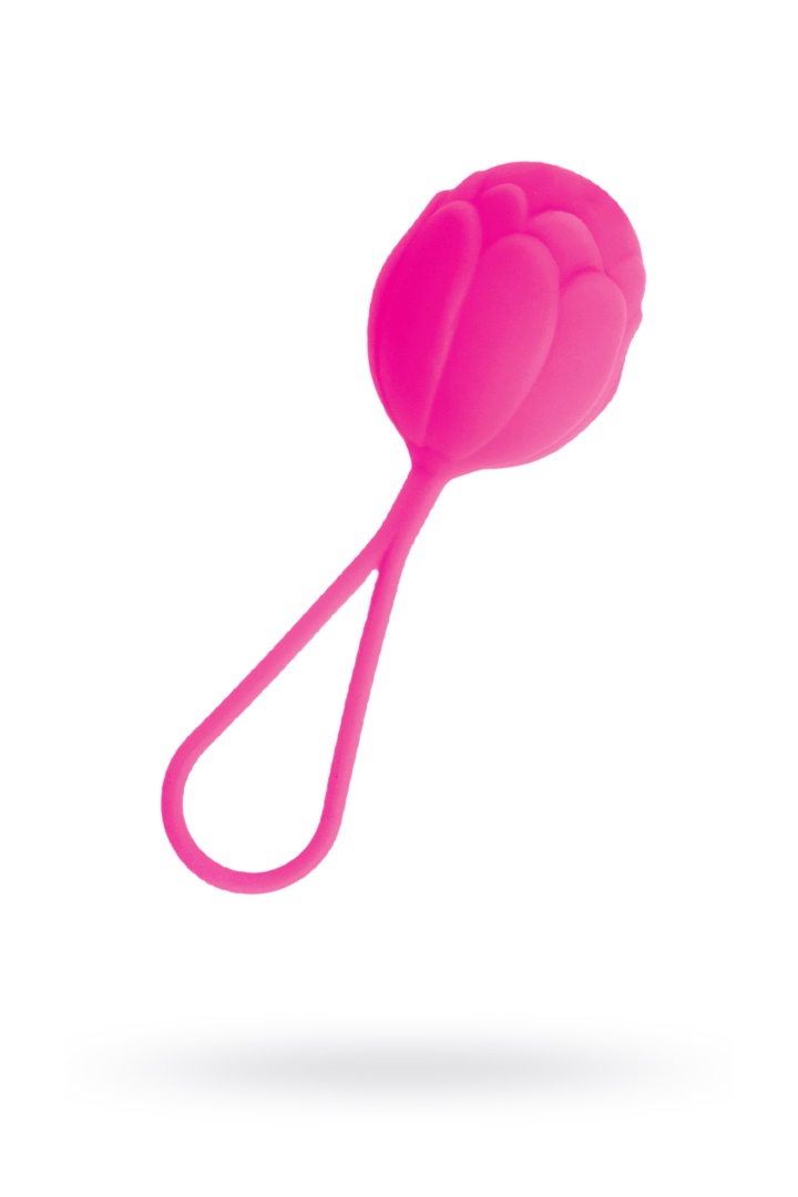 Силиконновые вагинальные шарики Toyfa  A-Toys Rosi розовые 10,5 см