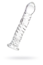 Стеклянный нереалистичный фаллоимитатор Sexus Glass прозрачный 16,5 см