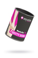 Мастурбатор Mystim MasturbaTIN Dotty Dora белый 4,5 см