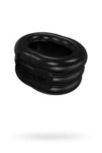 Виброкольцо на пенис Bathmate Stretch elastomex черное Ø5 см