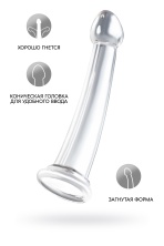 Нереалистичный фаллоимитатор Jelly Dildo XL Toyfa Basic прозрачный 22 см