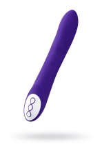 Силиконовый нереалистичный вибратор L'eroina by Toyfa Syrin фиолетовый 21 см