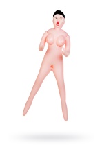 Кукла надувная с тремя отверстиями Dolls-X by Toyfa Scarlett брюнетка 160 см