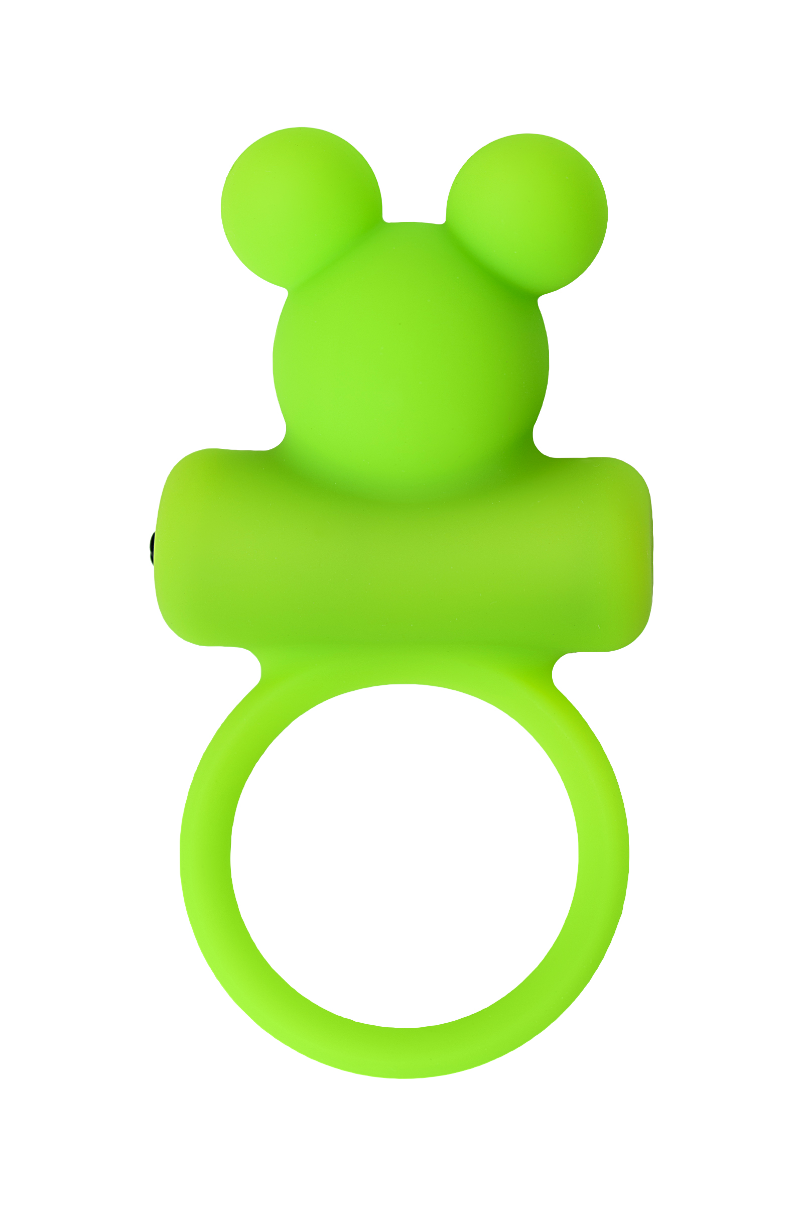 Силиконовое виброкольцо на пенис A-Toys by Toyfa Chio зеленое 8,1 см Ø 3,1 см