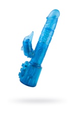 Вибратор с клиторальным стимулятором в форме дельфина NMC Blue Dream синий