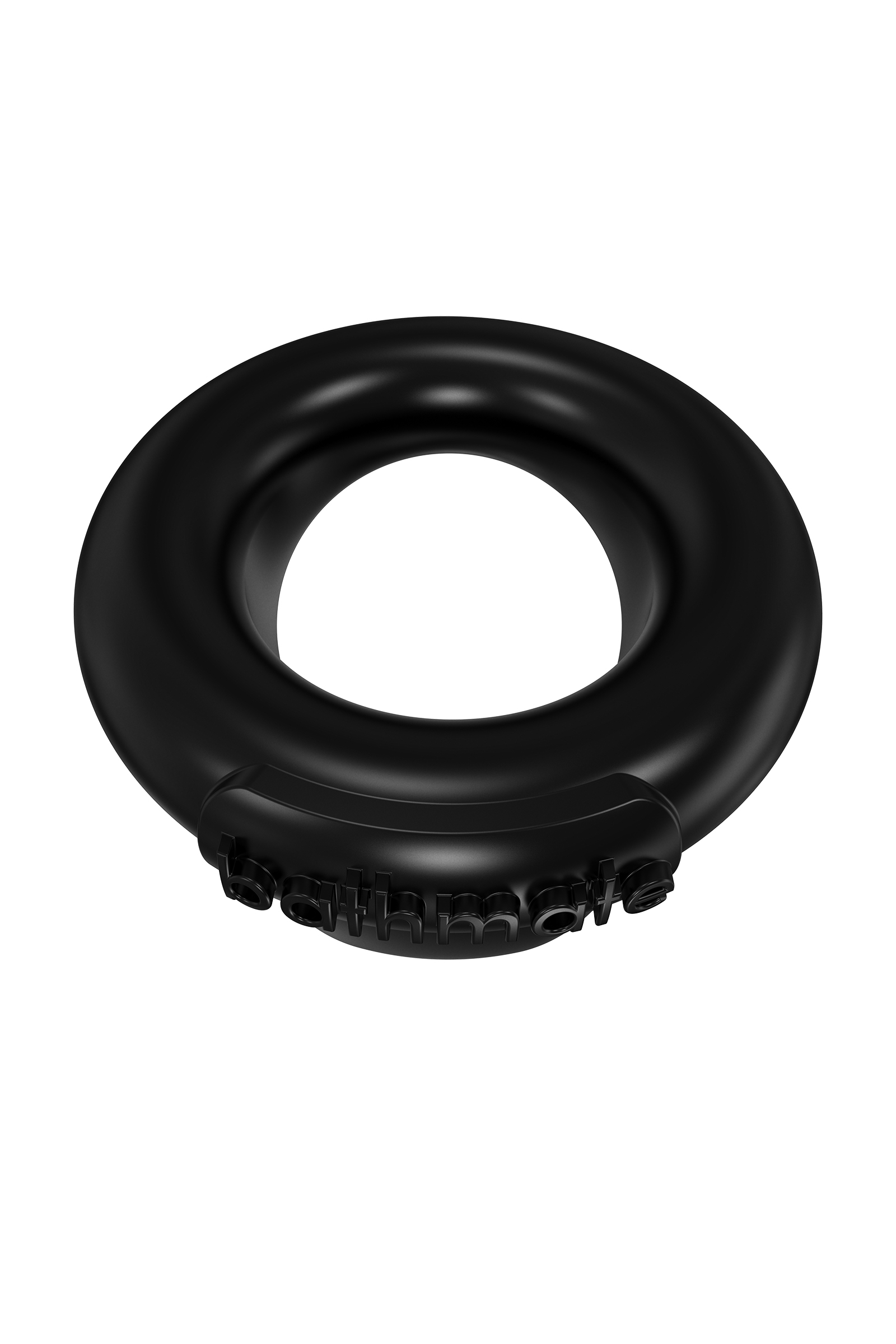 Виброкольцо на пенис Bathmate Strength elastomex черное Ø5 см