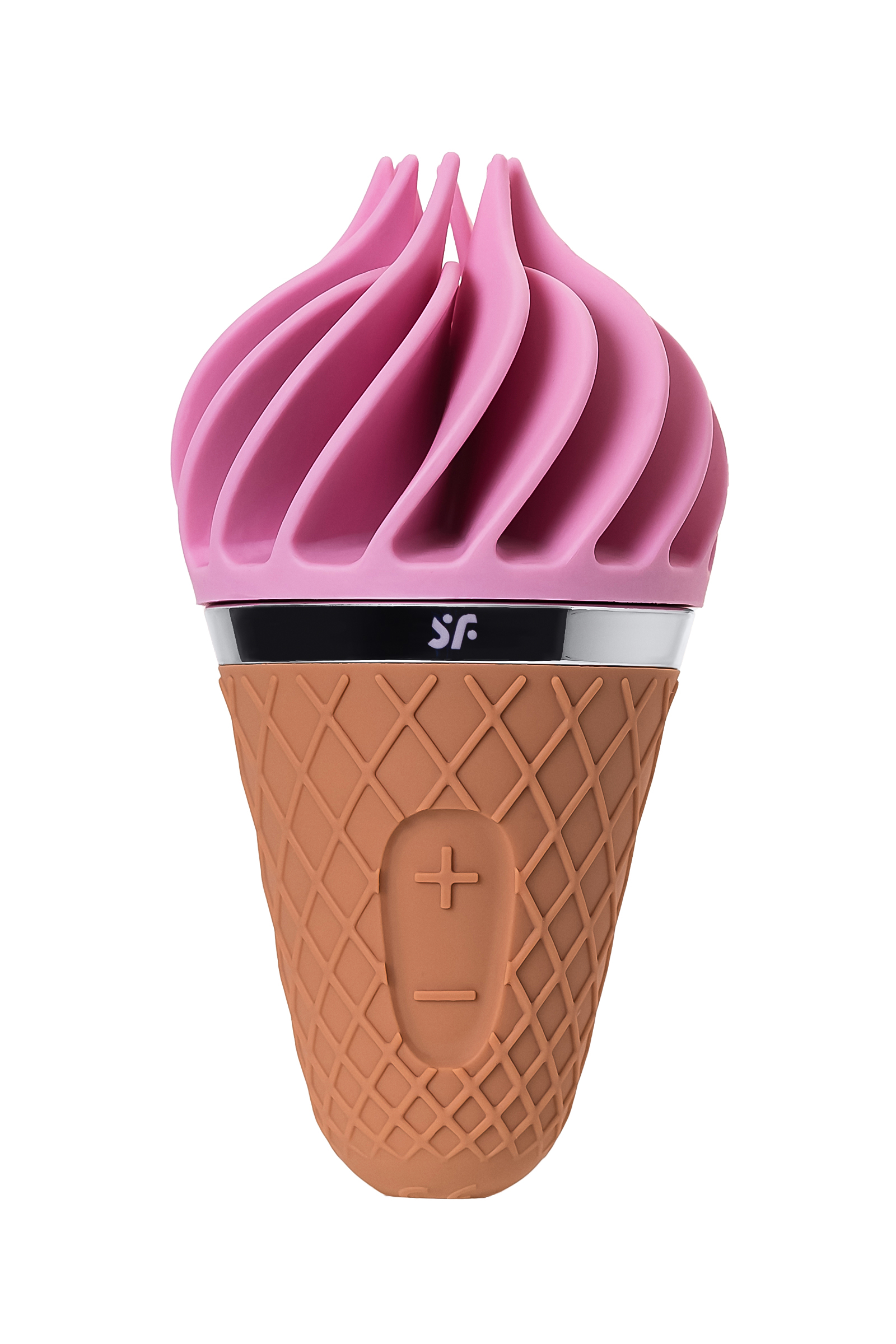 Силиконовый вибромассажер Satisfyer layons Sweet Treat розовый 10,4 см.