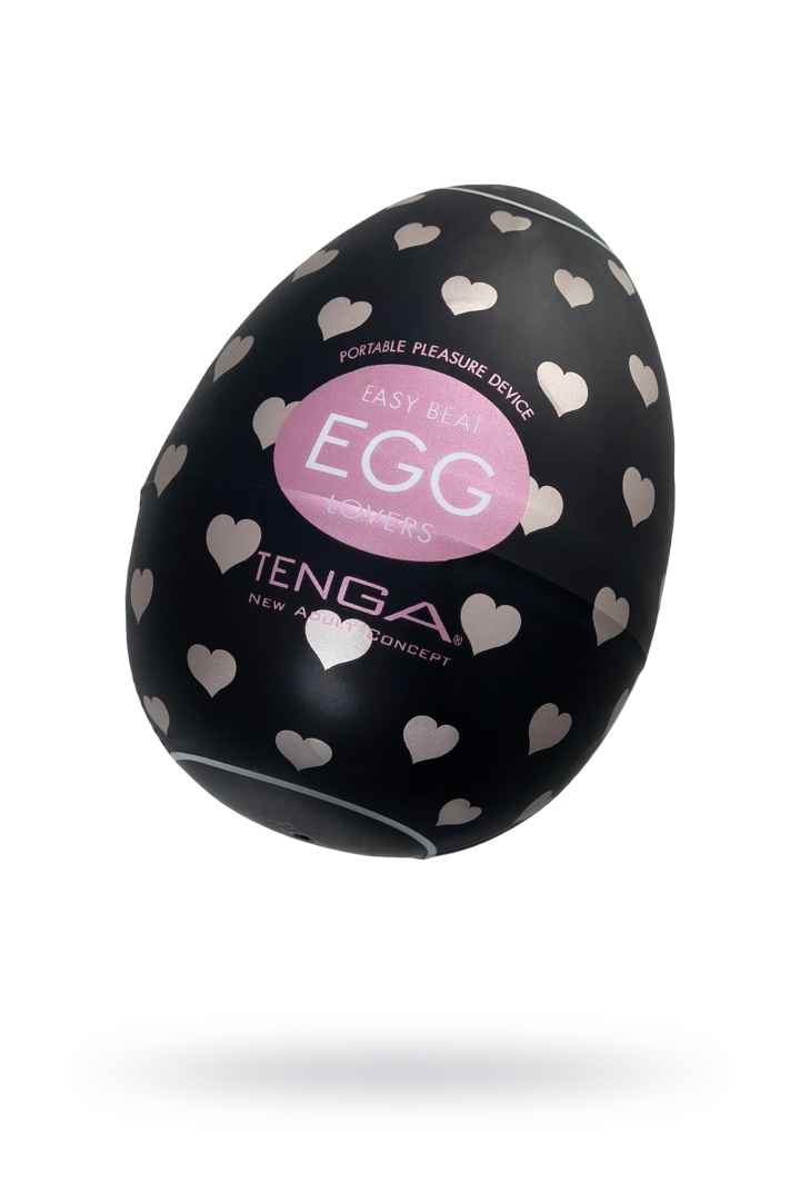 Нереалистичный мастурбатор Tenga Egg Lovers черный 6,1 см