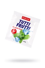 Съедобная гель-смазка Tutti-Frutti для орального секса со вкусом сладкой мяты 4 гр