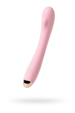 Силиконовый вибромассажер Eromantica Kristen розовый 22,5 см