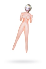 Кукла надувная с двумя отверстиями Dolls-X by Toyfa Cecilia блондинка 160 см