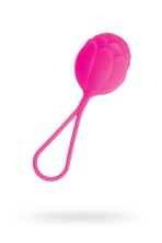 Силиконновые вагинальные шарики Toyfa  A-Toys Rosi розовые 10,5 см