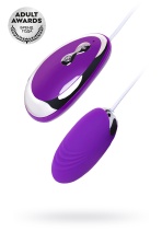 Силиконовое виброяйцо Toyfa A-Toys Costa фиолетовое 6,5 см
