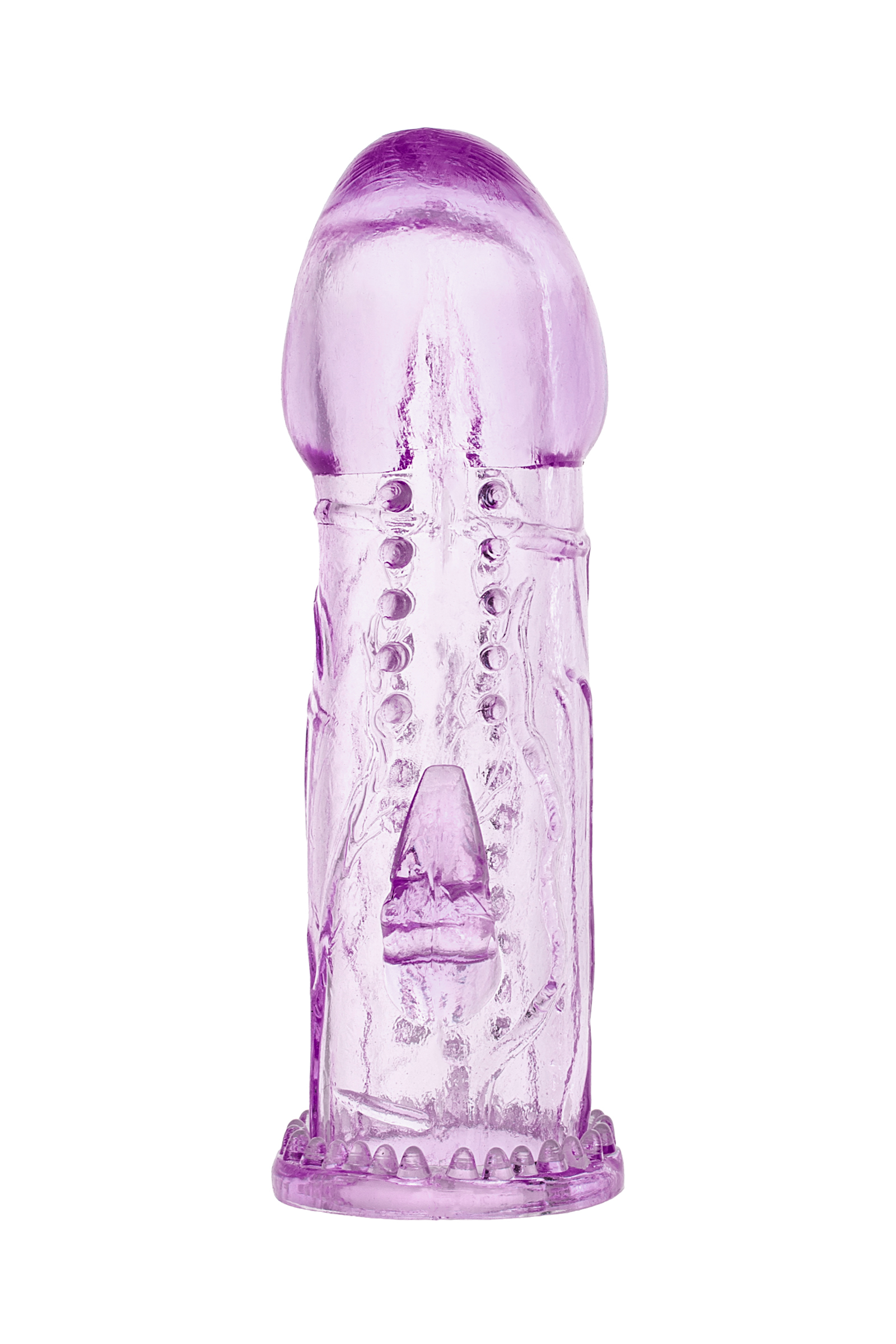 Насадка на пенис Toyfa фиолетовая 13,5 см