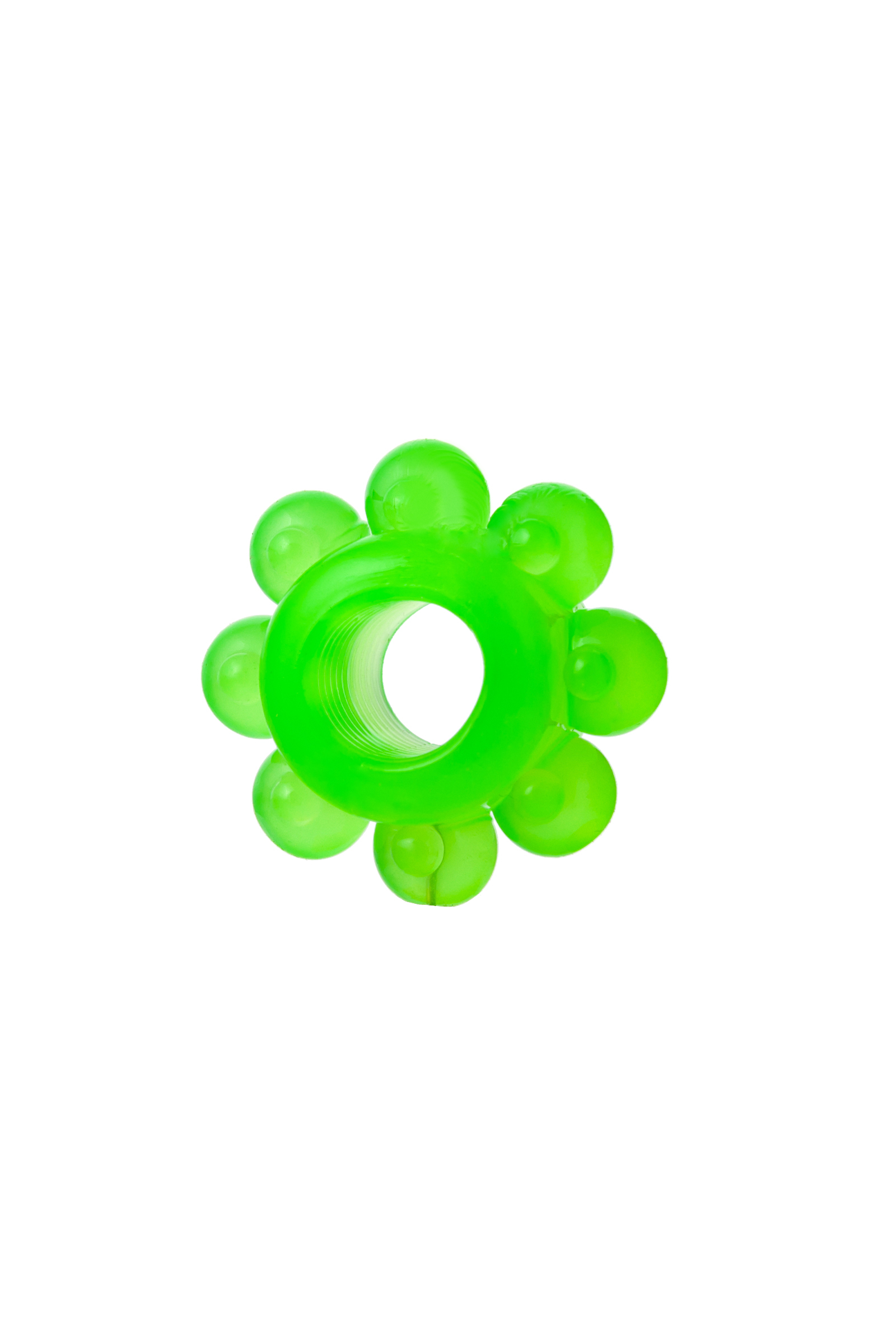 Набор колец на пенис Toyfa 888200-10 зеленые 6 шт