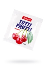 Съедобная гель-смазка Tutti-Frutti для орального секса со вкусом вишни 4 гр