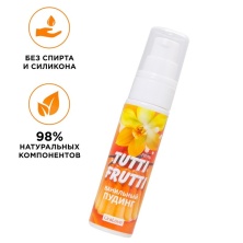 Съедобная гель-смазка Tutti-Frutti для орального секса со вкусом ванильный пудинг 30г