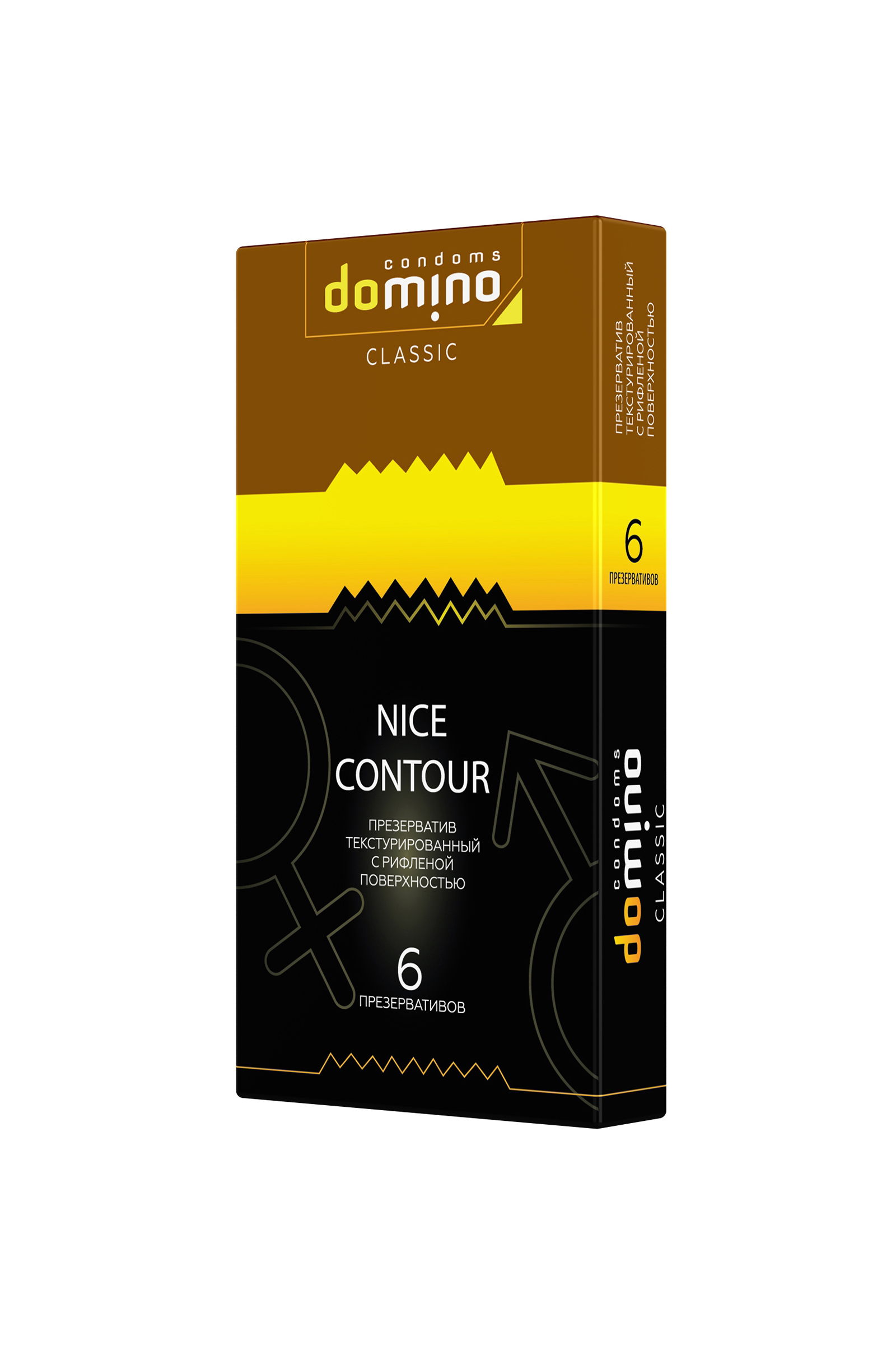 Презервативы Domino Classic Nice contour 18 см 6 шт