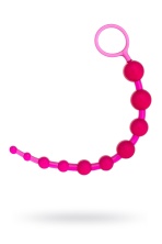 Анальная цепочка Toyfa PVC розовая 30 см