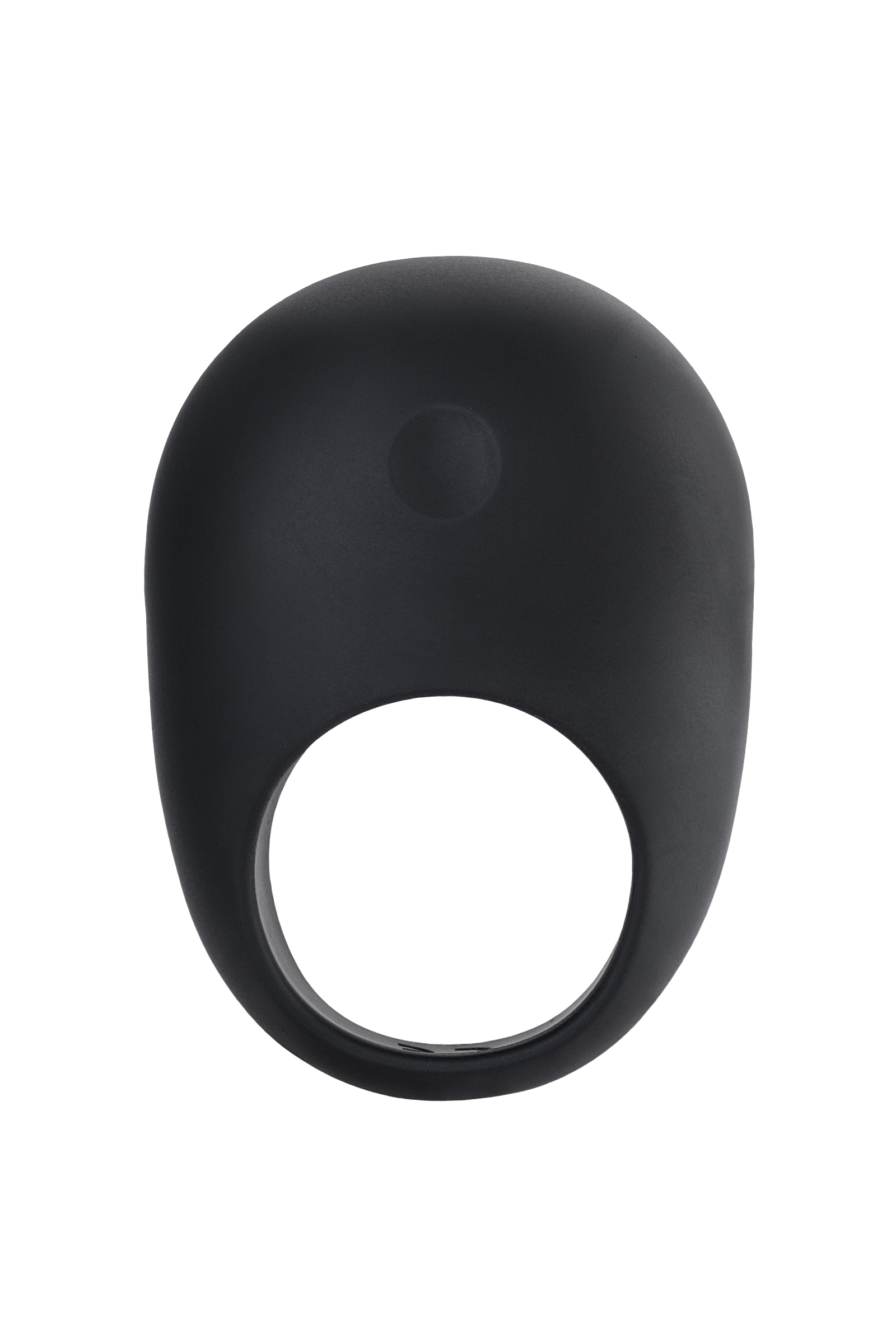 Силиконовое эрекционное кольцо на пенис Oivita ORing Plus черное 6.5 см