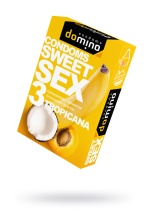 Презервативы Domino Sweet sex тропические фрукты 18 см 3 шт