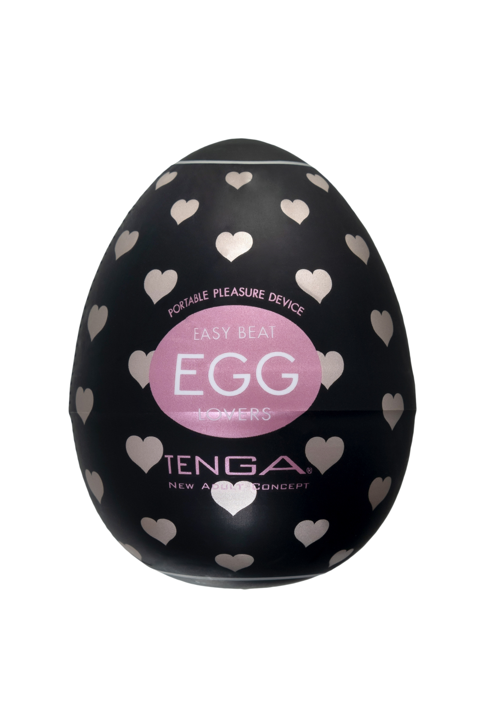 Нереалистичный мастурбатор Tenga Egg Lovers черный 6,1 см