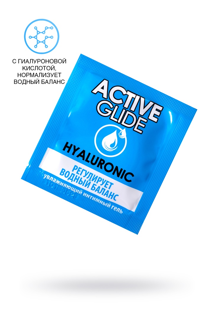 Увлажняющий интимный гель Active Glide Hyaluronic 3 гр