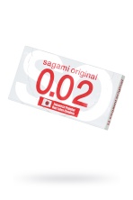 Ультратонкие презервативы Sagami Original 0.02 19 см 2 шт