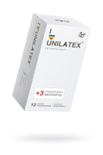 Цветные ароматные презервативы Unilatex Multifrutis 19 см 15 шт