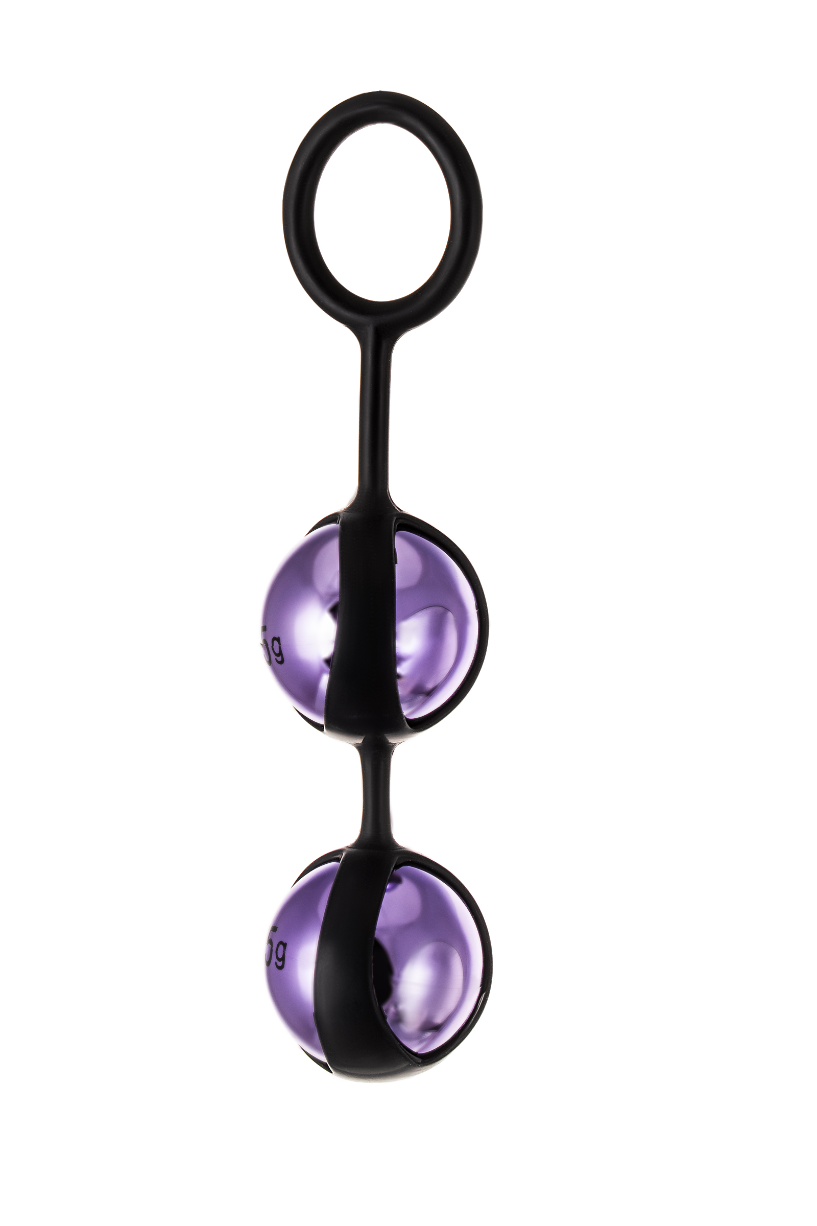 Вагинальные шарики Toyfa A-Toys Vender фиолетовые 14,6 см