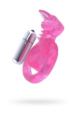 Вибронасадка на пенис Toyfa 888014 розовая 6 см