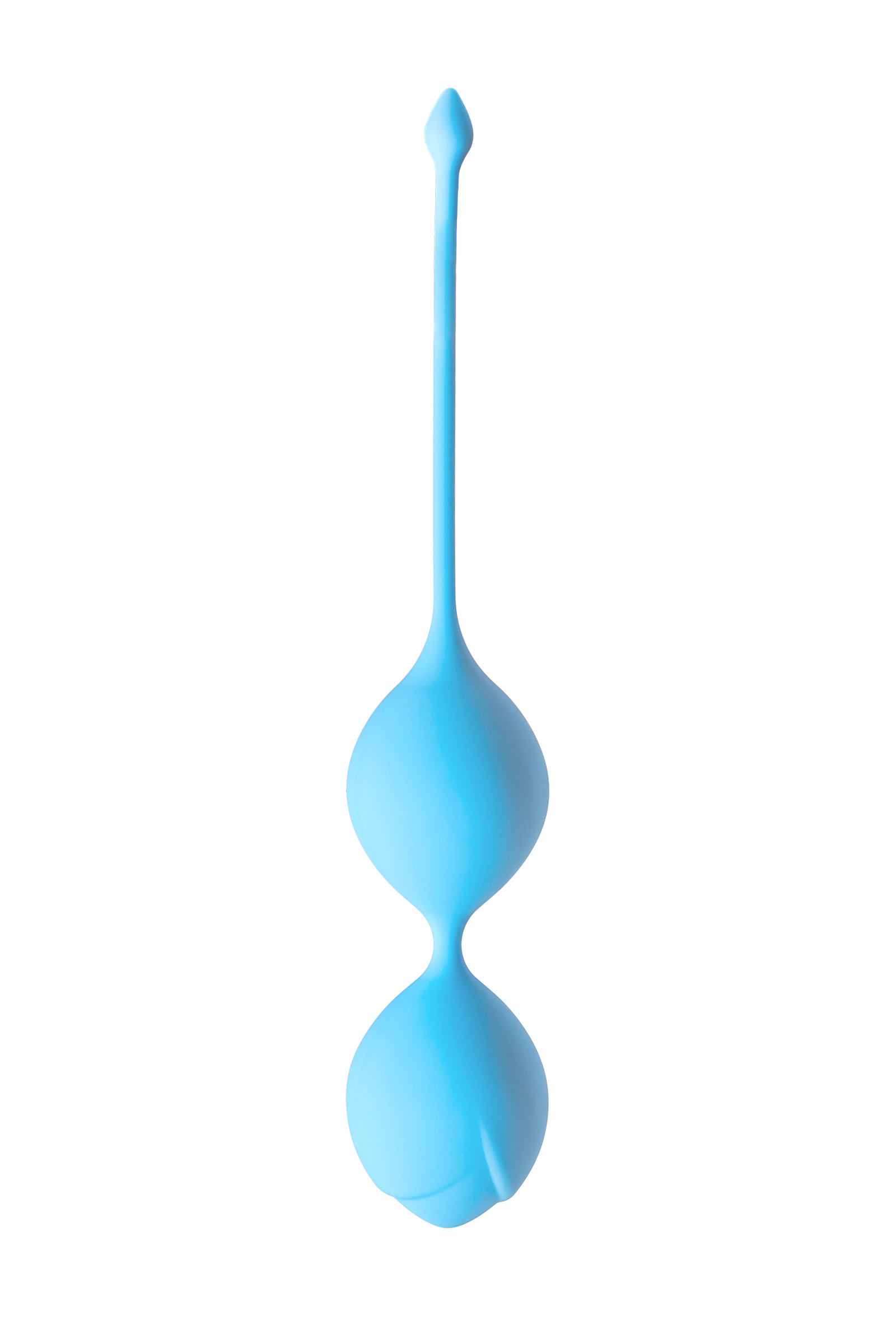 Силиконовые вагинальные шарики Toyfa A-Toys Trot голубые 19,5 см