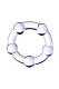 Силиконовое эрекционное кольцо Toyfa A-Toys Brid фиолетовое 3,3 см