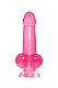 Реалистичный фаллоимитатор A-Toys by Toyfa Fush TPE розовый 18 см