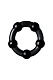 Набор колец Toyfa A-toys 769004-5 черные 3,5/3/2 см