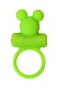Силиконовое виброкольцо на пенис A-Toys by Toyfa Chio зеленое 8,1 см Ø 3,1 см