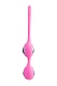 Силиконовые вагинальные шарики L'Eroina Futa розовые 11 см
