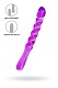 Двусторонний фаллоимитатор A-Toys by Toyfa Tanza TPE фиолетовый 27,5 см