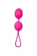 Силиконновые вагинальные шарики Toyfa  A-Toys Flov розовые 15  см