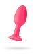 Металлическая анальная втулка TOYFA POPO Pleasure со стальным шариком розовая 10,5 см