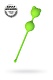 Силиконовые вагинальные шарики A-Toys by Toyfa Meeko зеленые 16,4 см